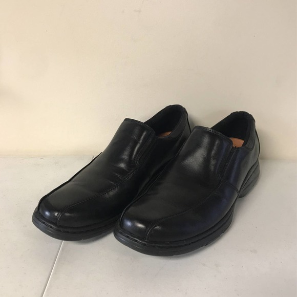 Dunham Mens Size 10D Blair Slip-On Shoes, Black - Picture 3 of 7